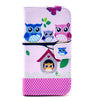 Bracevor Treehouse Owl Design Wallet Leather Flip Case for Motorola Moto X