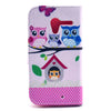 Bracevor Treehouse Owl Design Wallet Leather Flip Cover for Motorola Moto X
