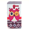 Bracevor Cute Owl Design Wallet Leather Flip case Cover for Motorola Moto X XT1058 XT1060