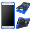Shockproof Motorola Moto G5 [5 inch] Hybrid Kickstand Back Case Defender Cover - Black