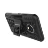 Shockproof Motorola Moto G5 [5 inch] Hybrid Kickstand Back Case Defender Cover - Black