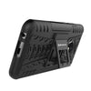 Shockproof Motorola Moto G5 [5 inch] Hybrid Kickstand Back Case Defender Cover - Black