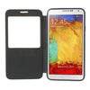 Bracevor Brushed Leather Flip Cover for Samsung Galaxy Note 3 Neo - Black4