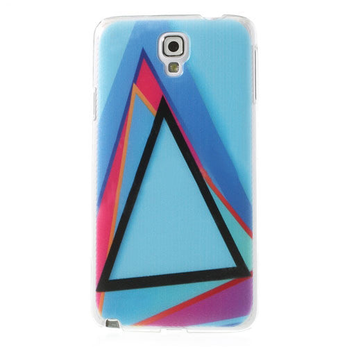 Bracevor Triangles Design Hard Back Case Cover for Samsung Galaxy Note 3 Neo 