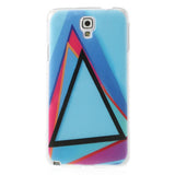 Triangles Design Hard Back Case Cover for Samsung Galaxy Note 3 Neo
