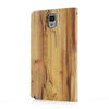 Bracevor Touch Full Screen View Wood pattern Leather Stand Case for Samsung Galaxy Note 3 - Yellow