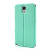 Bracevor Window View Leather case cover for Samsung Galaxy Note 3 - Cyan2