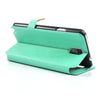 Bracevor Window View Leather case cover for Samsung Galaxy Note 3 - Cyan3