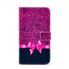Bracevor Rose Bowknot Wallet Leather Flip Case for Samsung Galaxy Note 3