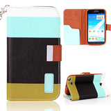 Multi-color design Samsung Galaxy Note 2 N7100 Wallet Leather Case