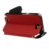 Roar Diary View Window Samsung Galaxy Note 2 N7100 Wallet Leather Case - Red