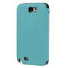 Bracevor Roar Window View Samsung Galaxy Note 2 N7100 Wallet Leather Case - Blue