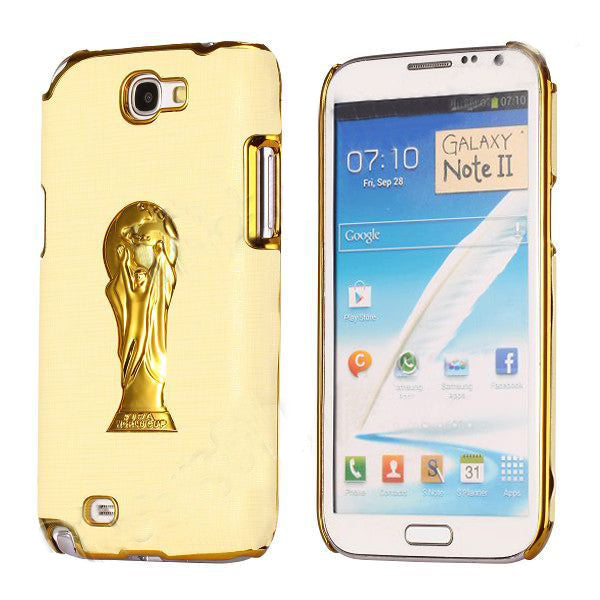 Brazil Soccer World Cup Edition PC Hard case for Samsung Galaxy Note N7100 (Light Yellow)