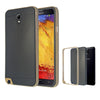 Bracevor Hybrid Bumper Frame Back Case Cover for Samsung Galaxy Note 3 Neo - Champagne Gold