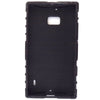 Bracevor Rugged Armor Hybrid Kickstand Case Cover for Nokia Lumia 929 930 - Black