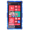 Bracevor Rugged Armor Hybrid Kickstand Case Cover for Nokia Lumia 929 930 - Blue