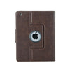 Premium Smart Leather Case for Apple iPad 2, iPad 3, iPad 4 - Executive Brown
