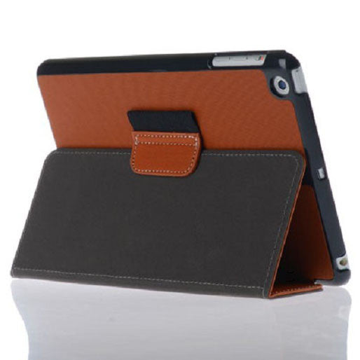 Bracevor Smart Leather Case with stylus holder for iPad mini 2 with Retina Display (Brown)