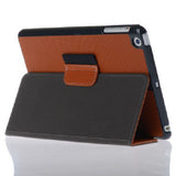 Smart Leather Case with stylus holder for iPad mini 2 with Retina Display (Brown)