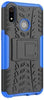 Bracevor Shockproof Realme 3 | 3i Hybrid Kickstand Back Case Defender Cover - Blue