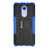 Bracevor Shockproof Xiaomi redmi note 3 Hybrid Kickstand Back Case Defender Cover - Blue