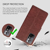 Bracevor Xiaomi Redmi Note 11T 5G Flip Cover Case | Premium Leather | Inner TPU | Foldable Stand | Wallet Card Slots - Executive Brown