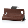 Mercury Goospery Fancy Diary Leather Case Cover for Sony Xperia L - Brown