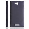 Bracevor Matte Sand Hard Case for Sony Xperia C S39h - Black