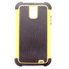 Bracevor Triple Defender Back Case Cover for Samsung Galaxy S II Duos I929 - Yellow