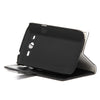 Bracevor Stylish Leather Wallet Case Cover for Samsung Galaxy Grand Neo i9060 and Grand Duos i9082 - Black