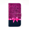 Bracevor Rose Bowknot Wallet Leather Flip Case for Samsung Galaxy S3 I9300