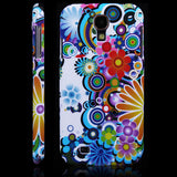 Floral Design Hard Back Case Cover for Samsung Galaxy S4 I9500