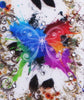 Happy Butterfly Design Hard Back Case Cover for Samsung Galaxy S4 I9500