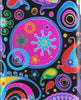 Bracevor Ethnic Flowers Design Hard Back Case Cover for Samsung Galaxy S4 I9500 3