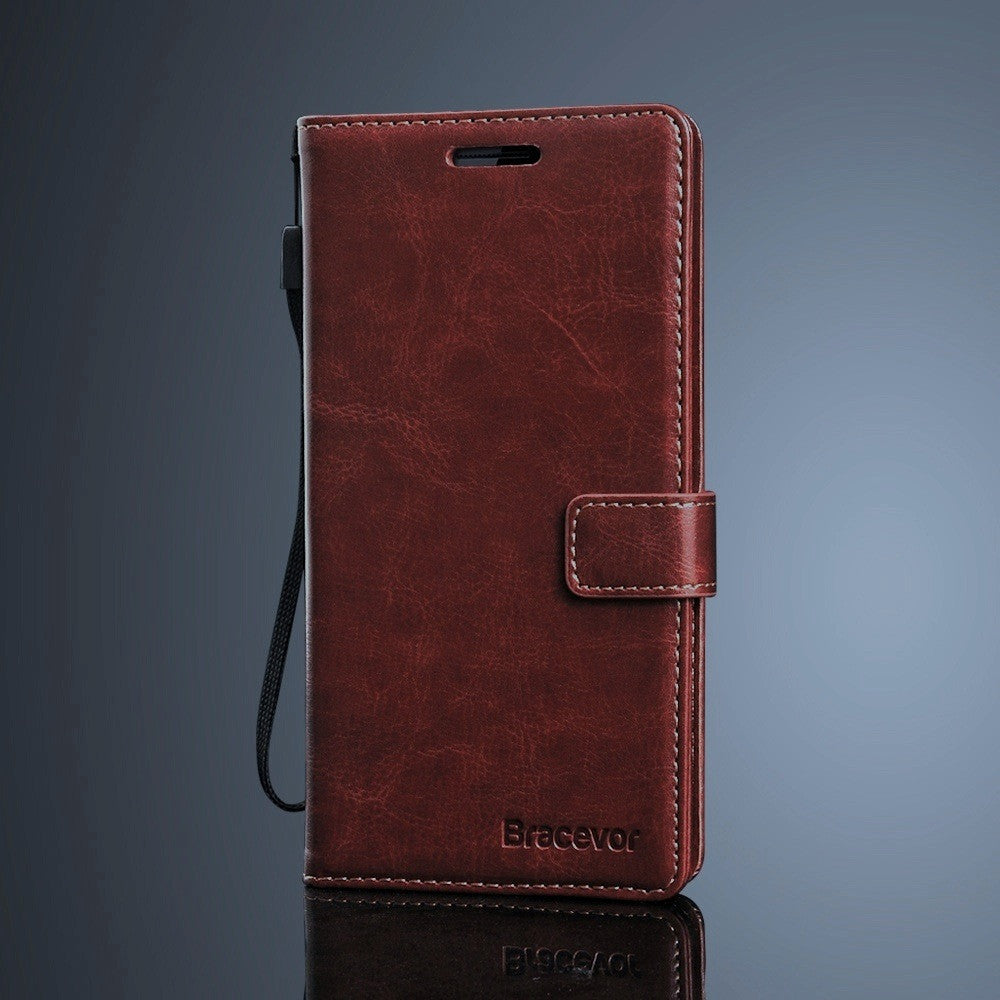 Executive Samsung Galaxy A5 (2015 version) Wallet Leather Case Cover
