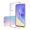 Bracevor Flexible Shockproof TPU Cushioned Edges for Vivo V21e 5G (Transparent)