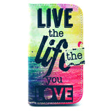 Life Design Wallet Leather Flip Case for Motorola Moto G