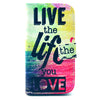 Bracevor Live the Life you Love Design Wallet Leather Flip case Cover for Motorola Moto G XT1032 XT1033 