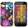 Bracevor Flower Circles Design hard back case cover for Motorola Moto G