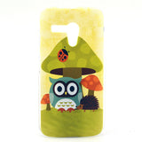 Owl in Mushroom Design Back Case for Motorola Moto G XT1032 1033