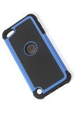 Triple Layer Defender Back Case for Apple iPod Touch 5 - Blue