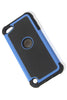Bracevor Triple Layer Defender Back Case Cover for Apple iPod Touch 5 - Blue 1