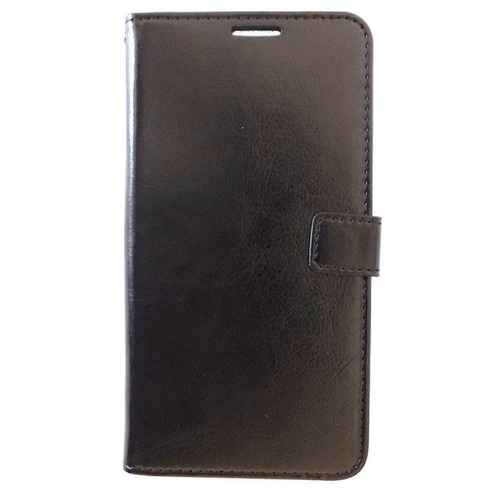 Deluxe Black HTC Desire 816 Wallet Leather Case