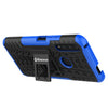 Bracevor Shockproof Honor 9X Hybrid Kickstand Back Case Defender Cover - Blue