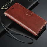 Executive Brown HTC Desire 816 Wallet Leather Case