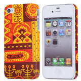 Mural Design Hard Back Case Cover for Apple iPhone 4 4s - Ethnic