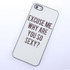 Bracevor Quotes Design Aluminium PC back case for iPhone 5 5s - Sexy