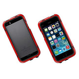 Waterproof extreme protective PC Hard case for iPhone 5 5s - Red