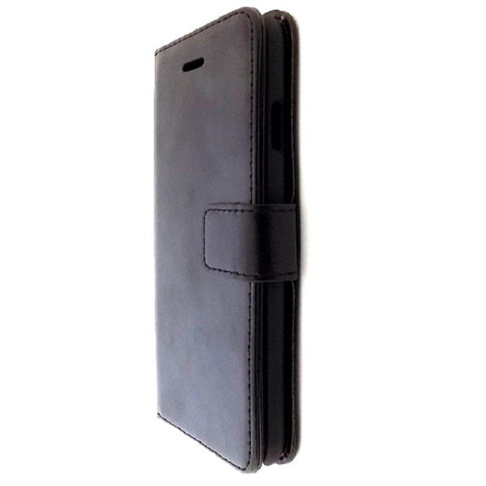 Bracevor Deluxe Black Apple iPhone 6 Wallet Leather Flip Case