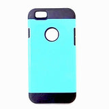 Bracevor Tough Armor Apple iPhone 6 Back Case - Turquoise Blue